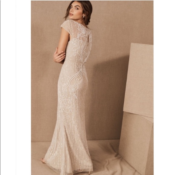 Anthropologie x BHLDN Sanders Embellished Dress - Picture 7 of 15